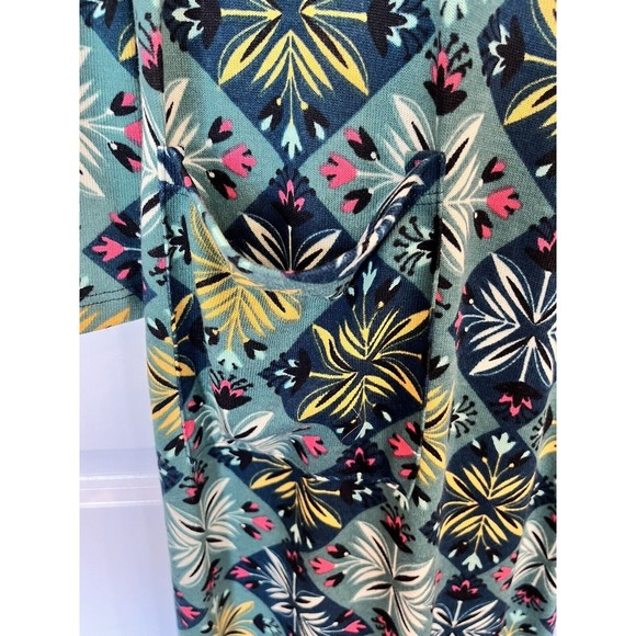 Lularoe Sarah Duster Long Cardigan Pocket Diamond Size Extra Small NWT - Picture 9 of 10